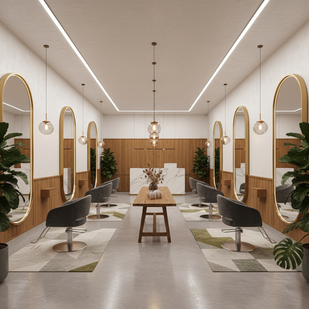 HairLoom ekibi ve modern kuaför salonu